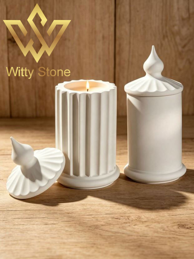 Roman Column Striped Storage Box