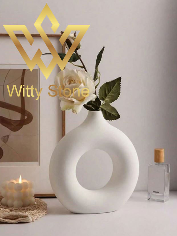Circle Donut Vase