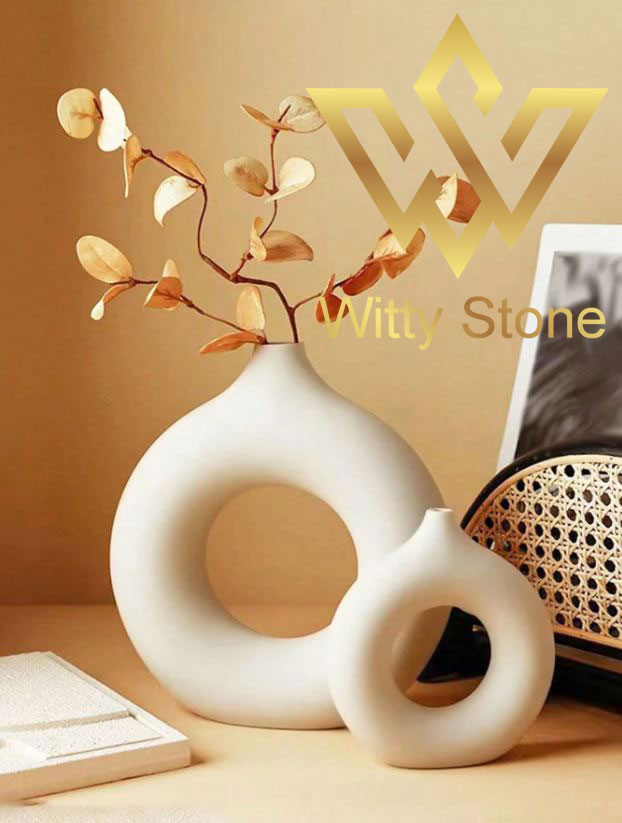 Circle Donut Vase