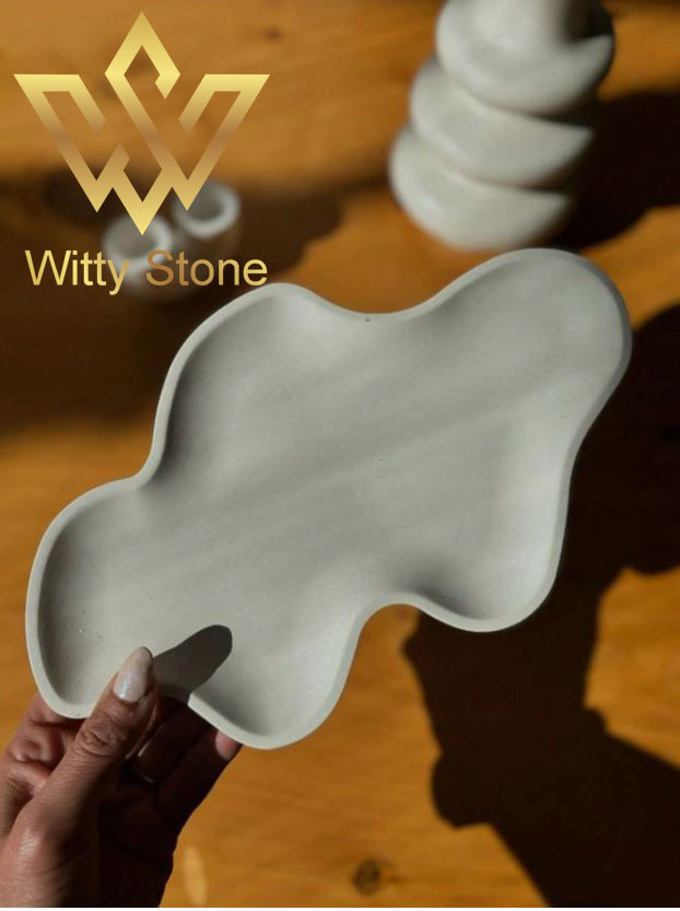Asymmetrical Curved Cloud Tray