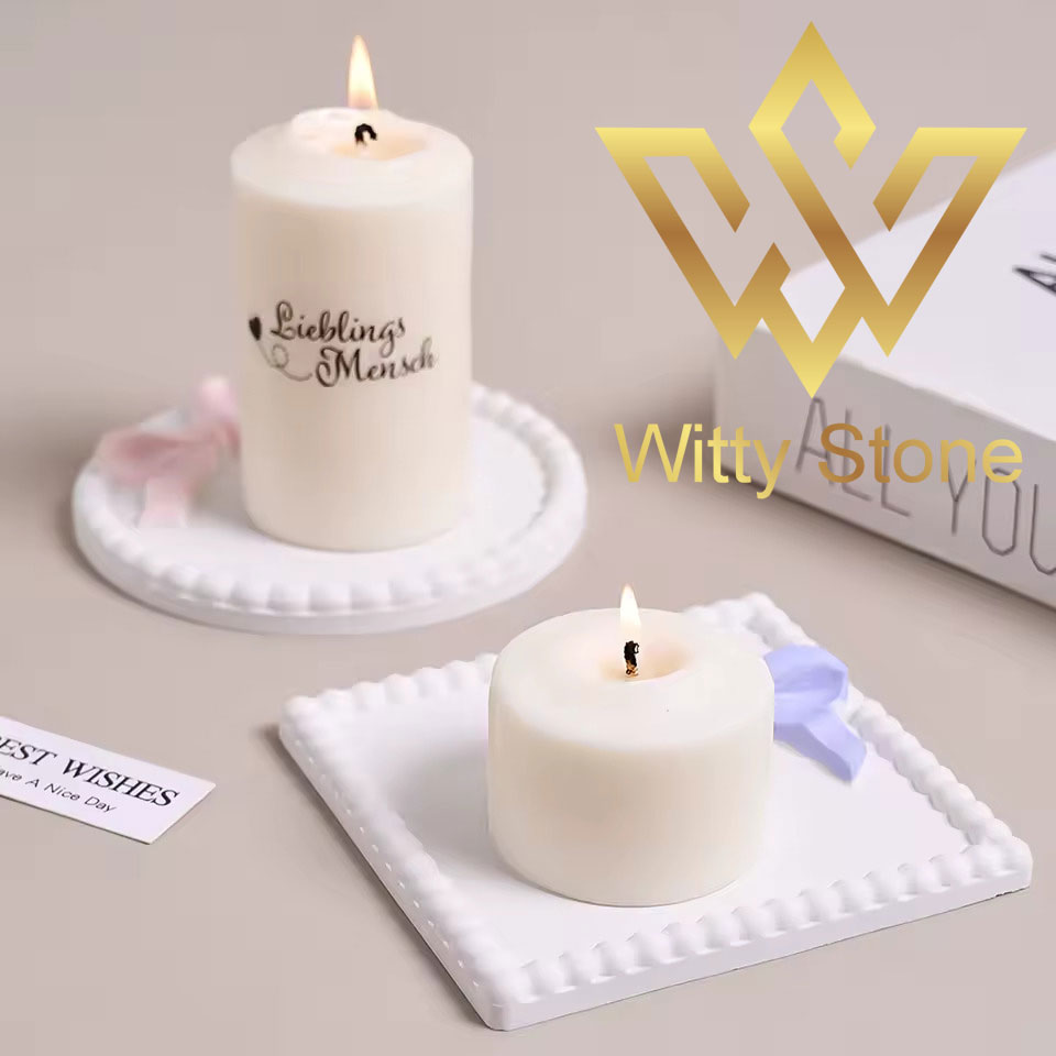 Square & Round Bow Tray