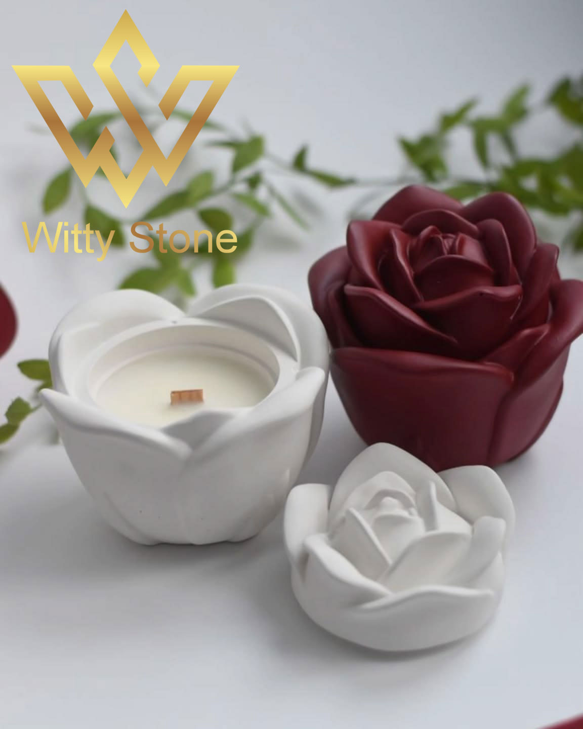 Rose Candle Cup