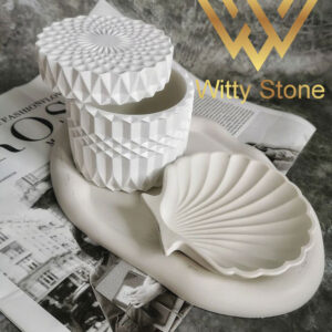 3Pcs Diamond Trinket Box Set