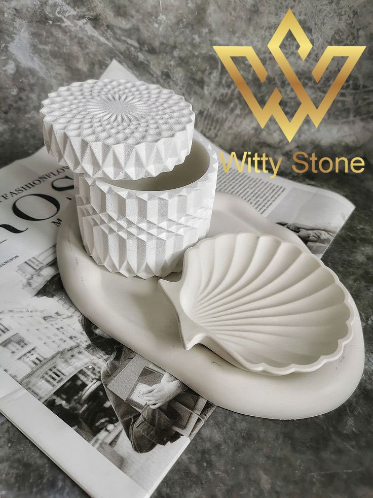 3Pcs Diamond Trinket Box Set
