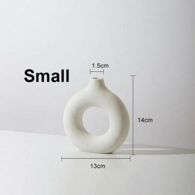 Circle Donut Vase