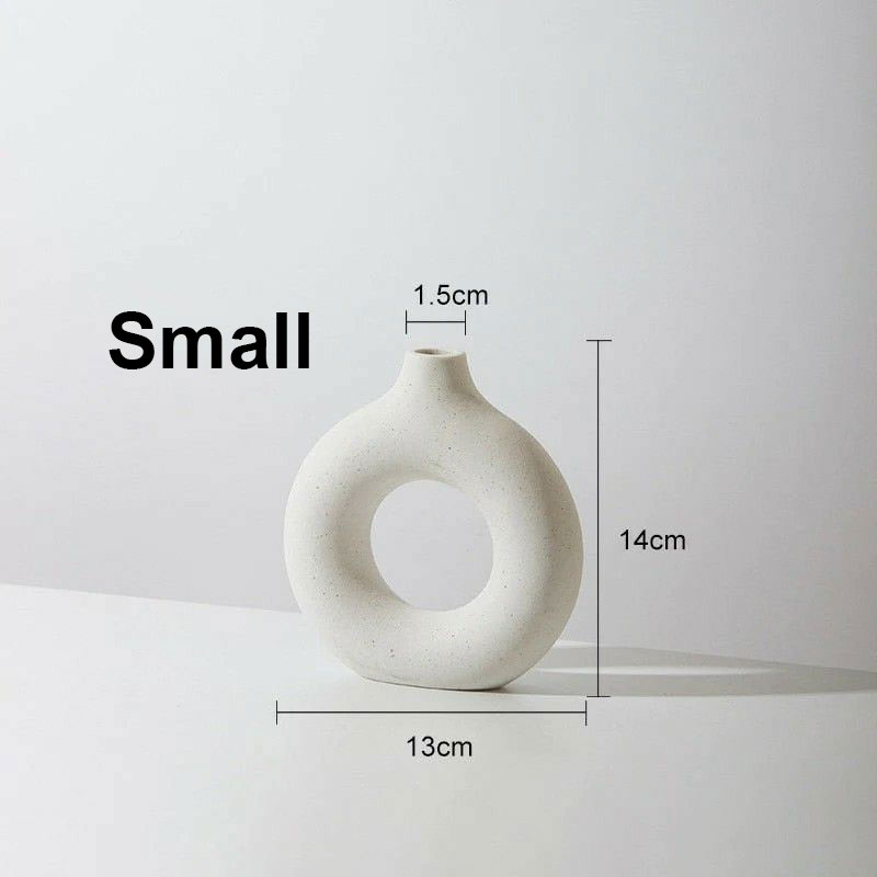 Circle Donut Vase
