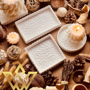 Diamond Leather Jewelry Tray