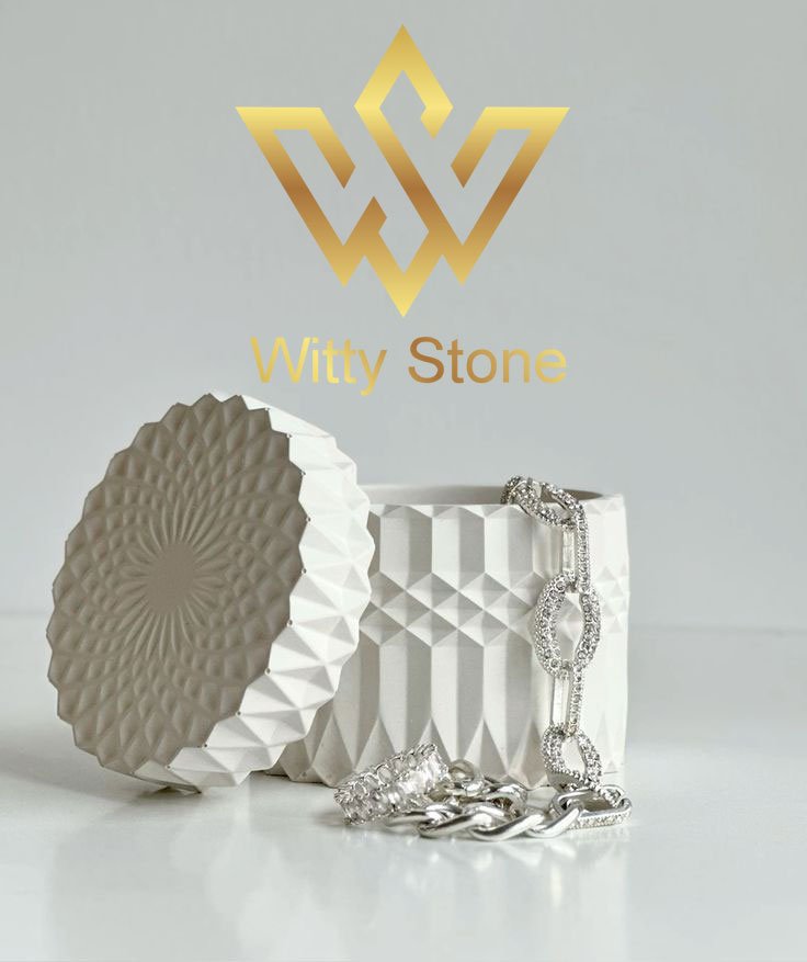 3Pcs Diamond Trinket Box Set