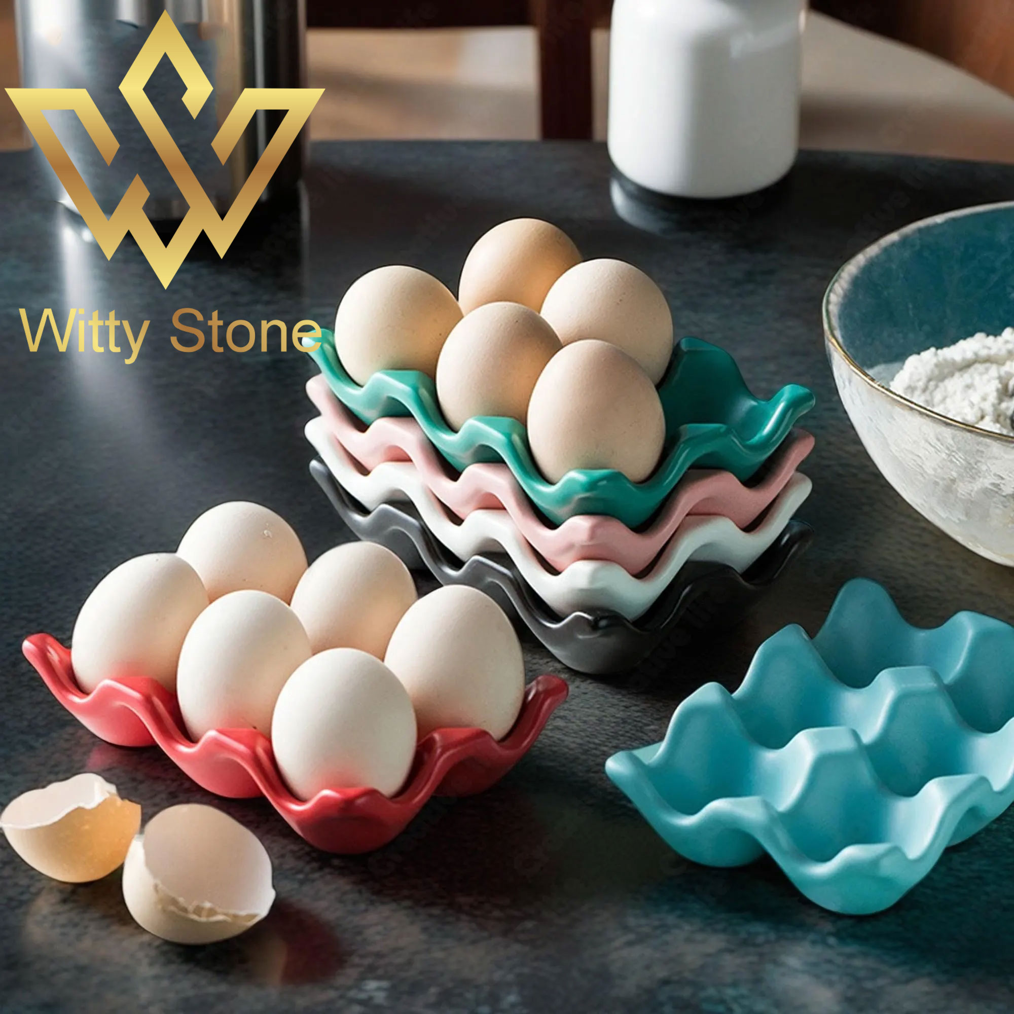 6 Grid Egg Holder Tray