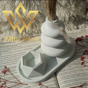Witty Stone 3Pcs Home Decoration Set