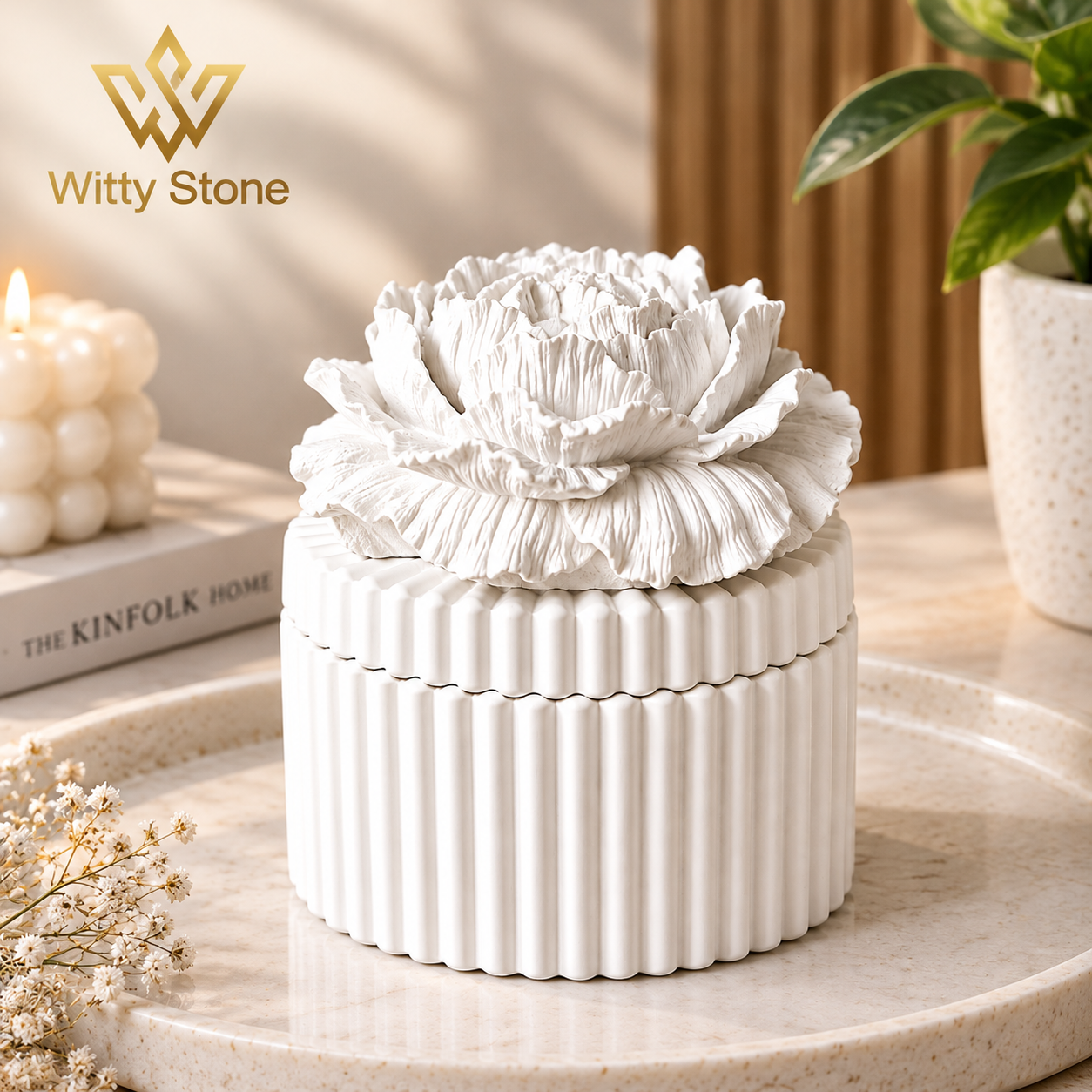 Peony Jewellery Box | Witty Stone - Image 4