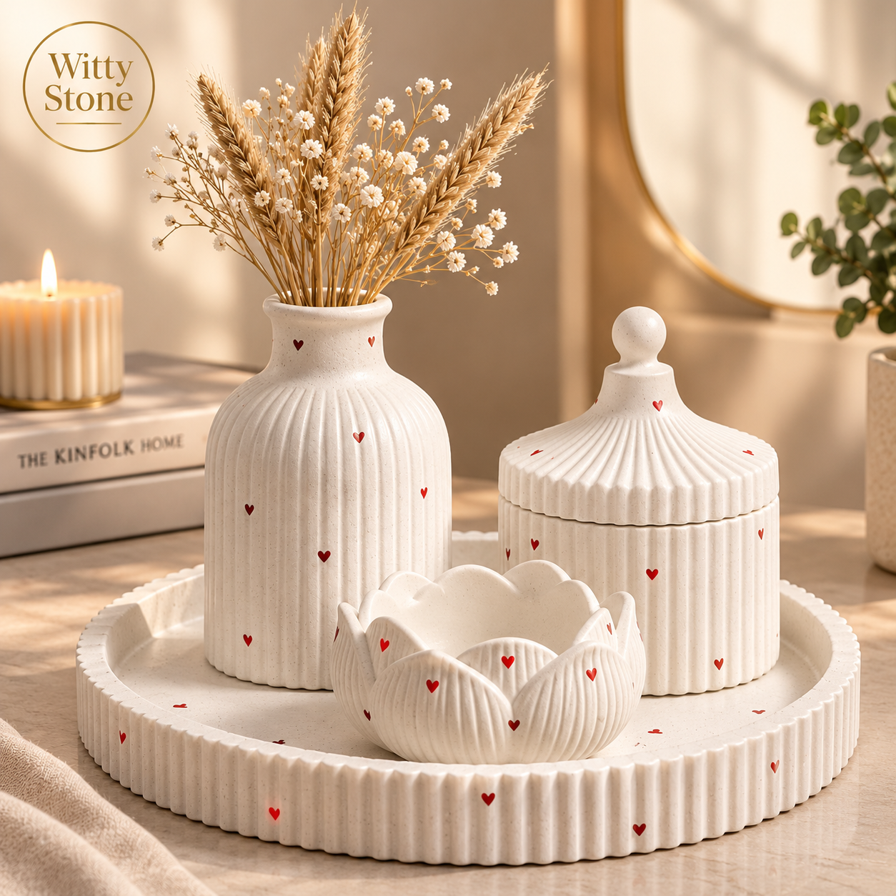 4pcs decor set
